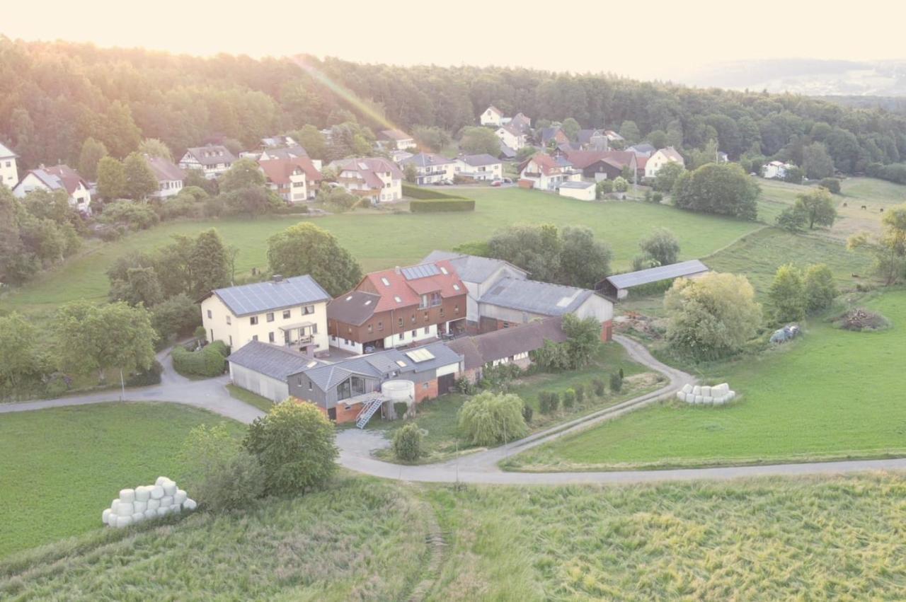 Ferienwohnungen Elsbacher Hof Erbach  ภายนอก รูปภาพ