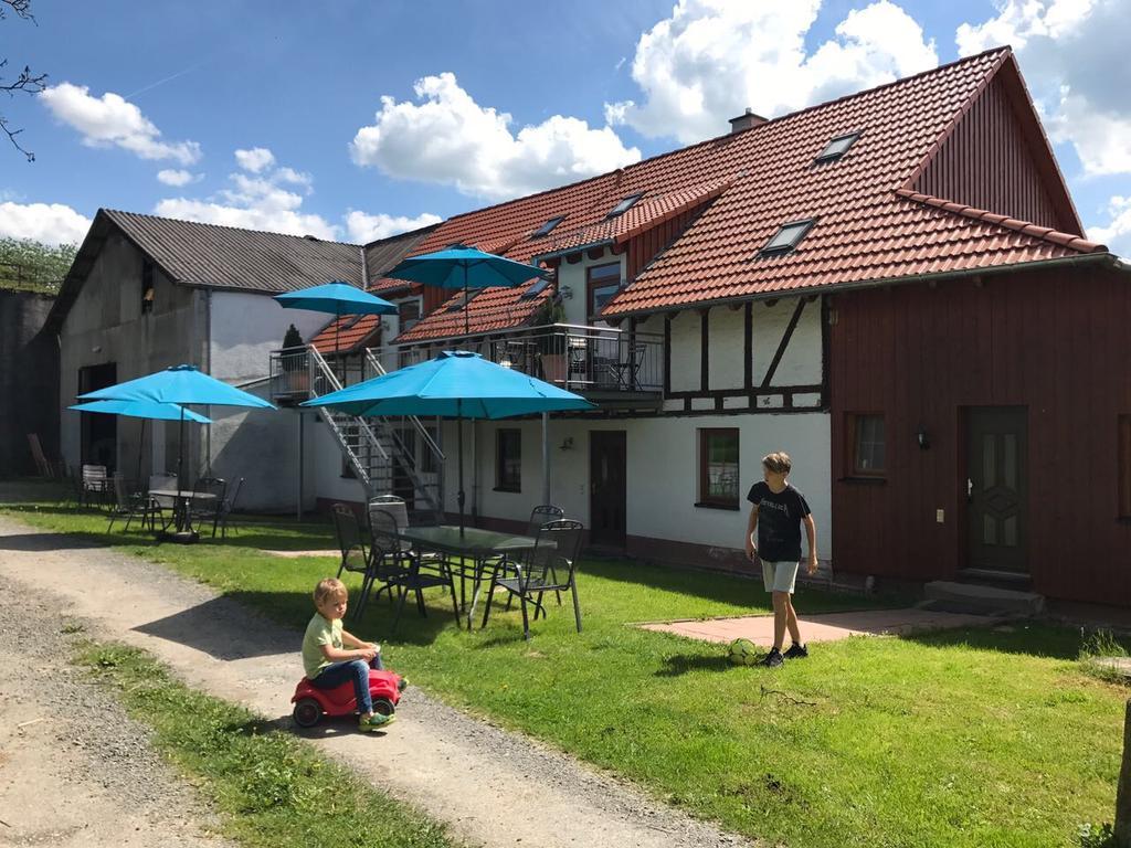 Ferienwohnungen Elsbacher Hof Erbach  ภายนอก รูปภาพ